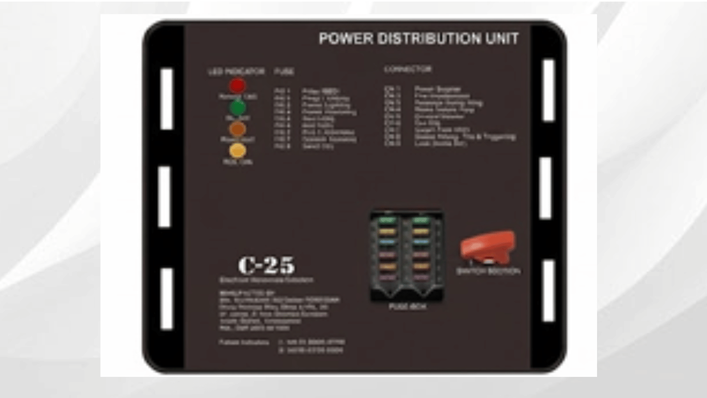 Power Distribution Unit (PDU) 24VDC C-25