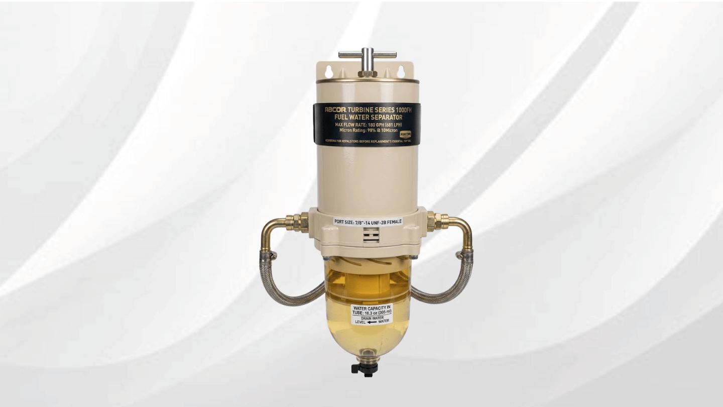 Fuel Water Separator Racor Turbine Series 1000FH